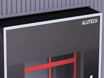 Исполнение верхнего тента герметизатора ALUTECH DSF с разрезами